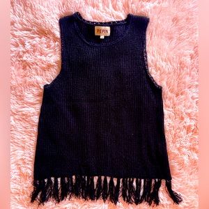 PEPIN Black Sweater Vest